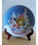 1985 Disney Collection Mickey and Donald “Santa’s Helpers” Collector’s P... - $34.28 CAD