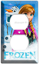 Disney Frozen Anna, Snowman Power Olaf Outlet Plate Childrens Girls Room Bedroom - £8.78 GBP