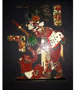 ITZAMNA MAYA NATIVE INDIAN MEXICO SOUTH AMERICA PLAQUE - £42.42 GBP