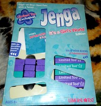 Jenga- Its A Girl&#39;s World Edition Game -Complete - $15.00