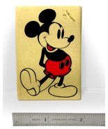 Walt Disney Mickey Mouse Metal Clad Small Hand Pocket Mirror  3&quot; x 2&quot; (1... - $12.18