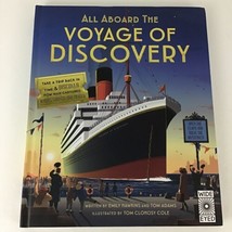 All Aboard The Voyage Of Discovery Hardcover Mystery Book Lift A Flap History - £14.28 GBP