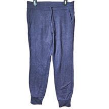 Navy Fleece Jogger with Pockets Size Large  - £19.47 GBP