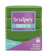 Sculpey III Polymer Clay Leaf Green 2 oz - £3.01 GBP