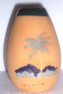 Primary image for JAMAICA HANDMADE RED CLAY CERAMIC VASE