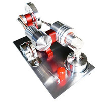 Miniature Stirling Engine Model Generator Steam Power Technology Experiment Toy - £54.60 GBP