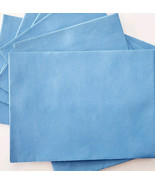 1970s Vintage Envelopes Blue Lot Of 6 Stationary Unused Paper Ephemera F6A - $27.22 CAD