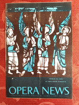 Rare Metropolitan Opera News Magazine March 19 1956 Wagner Parsifal - £11.37 GBP