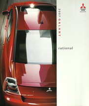 2007 Mitsubishi GALANT sales brochure catalog 07 US ES GS Ralliart - £4.70 GBP