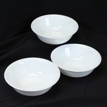 Corelle Winter Frost White Soup Bowls 6-1/4&quot; Lot of 3 - $145.90 MXN