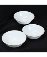 Corelle Winter Frost White Soup Bowls 6-1/4&quot; Lot of 3 - $143.59 MXN