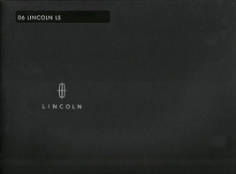 2006 Lincoln LS sales brochure catalog portfolio US 06 V8 - $12.00