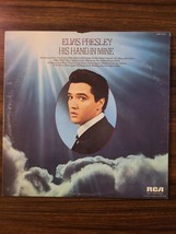 Elvis Presley His Hand in Mine 1976 RCA ANL1-1319 Stereo LP Orange Label - £7.88 GBP