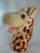 Vintage 1978 Dakin Hand Puppet Giraffe Approximately 12 Inches - $8.90