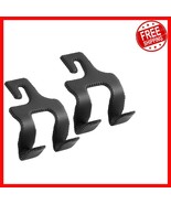 Elegant 2-in-1 Leather Car Headrest Hooks - Durable Purse Holder, Black ... - $555.64 MXN