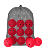 GCA Pro Red Outdoor Pickleballs 40 Hole USA Approved Tournament Free Mes... - $13.70 CAD+