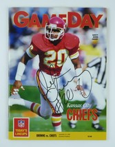Deron Cherry Signed Autographed 1989 NFL GameDay Magazine Kansas City Chiefs - £31.17 GBP