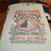 PINK FLOYD Carnegie Hall NY  Licensed T-Shirt, 3XL  Liquid Blue tag - £16.19 GBP