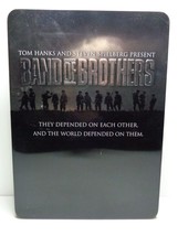 Band of Brothers DVD 6 Disc Set Collectible Tin - Tom Hanks &amp; Steven Spielberg - £7.49 GBP