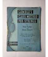 1930 Gamble&#39;s Class Method for Strings In English And Spanish Violin Book 1 - £7.90 GBP