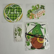 St Patrick&#39;s Day Party Decorations Banner Hanging Swirls Cake Cupcake To... - $8.89