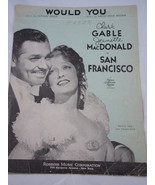 Vintage Would You Sheet Music by Arthur Freed - €3,46 EUR
