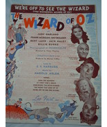 Vintage We’re Off To See The Wizard Sheet Music  - €5,20 EUR