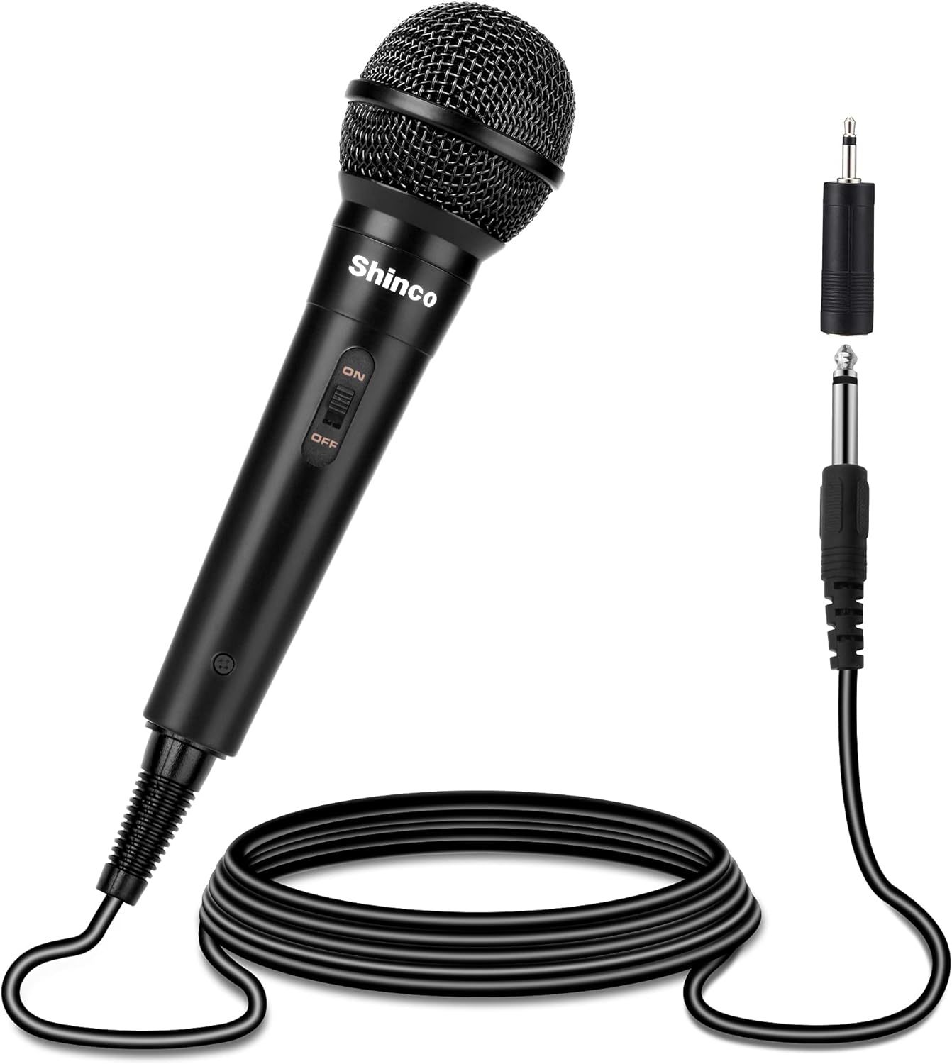 For Speakers, Karaoke Machines, Amps, And Mixers, The Shinco Handheld Wired - $31.94