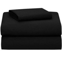 TWIN XL SHEET SET BLACK - $12.47