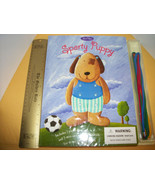 Toy Gift Craft Book Sporty Puppy Lace Up Paper Doll Interactive Play Act... - $233.17 MXN