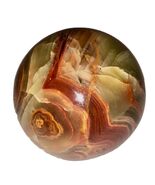 Natural Banded Onyx Jade Polished Sphere Crystal Healing 2&quot; Diameter 6.6oz - €16,41 EUR