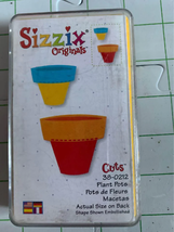 Sizzix Plant Pots 2 sizes die - $10.14