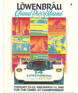 LOWENBRAU Grand Prix of Miami Feb 22-23 - March 1-2,1986 by Bruce Czaja ... - $73.79