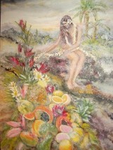 Lydia Darvas "My Paradise" Hawaii Mixed Media Painting - $99,467.00