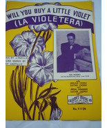 Vintage Will You Buy A Little Violet Sheet Music - €4,33 EUR