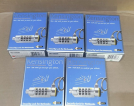 Box of 5 Kensington Security Lock for Netbooks New (Silver) K64588US - K... - $29.69