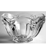 Lenox  Butterfly Meodow Pattern Medium Size Glass Bowl By Lenox Crystal - $96.41 CAD