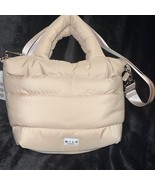 Wilo The Label Tan Puffer Mini Two Strap Tote NWT - $1,785.89 MXN