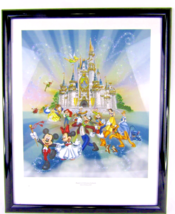 2005 Walt Disney World &quot;Happiest Celebration On Earth&quot; Poster (14&quot; x 20&quot;) - £22.68 GBP