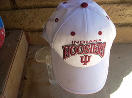 baseball cap vintage Indiana Hoosiers never worn white red - $45.00