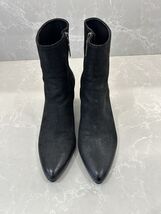 Prada Women’s Textured black leather boots 39 size $1050 - $420.75