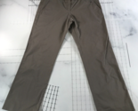 Gunex by Brunello Cucinelli Pants Womens 8 Dark Beige Gray Straight Leg ... - $49.49