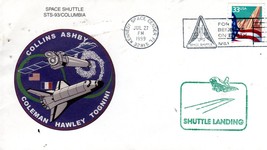 US First day of Issue July 27, 1999 Space Shuttle Columbia - £3.95 GBP