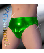 Thunderbox St Patricks Day Chrome Green Swim, Wrestle, Poser Brief, Danc... - £23.90 GBP