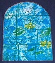 Marc Chagall Reuben Jerusalem Windows Israel Art Print - £150.82 GBP