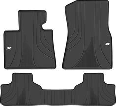 Matericuo Car Floor Mats Custom Fit for BMW X6 (G06) 2020-2025 Black Whi... - $37.99