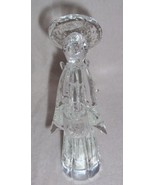 MURANO CRYSTAL SCULPTURED ANGEL GLASS ART ITALY  - $261.19 CAD