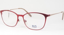 H. I.S Par Mpg HT4242 002 Bonbon Rouge Unique Lunettes Monture His 53-16-145 - £76.21 GBP