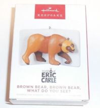 2022 Hallmark Keepsake Ornament Brown Bear What Do you See Eric Carle New - $17.77