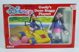 Disney Goofy&#39;s Dune Buggy Playset ARCO No 6196 Vintage In Original Box - £15.78 GBP